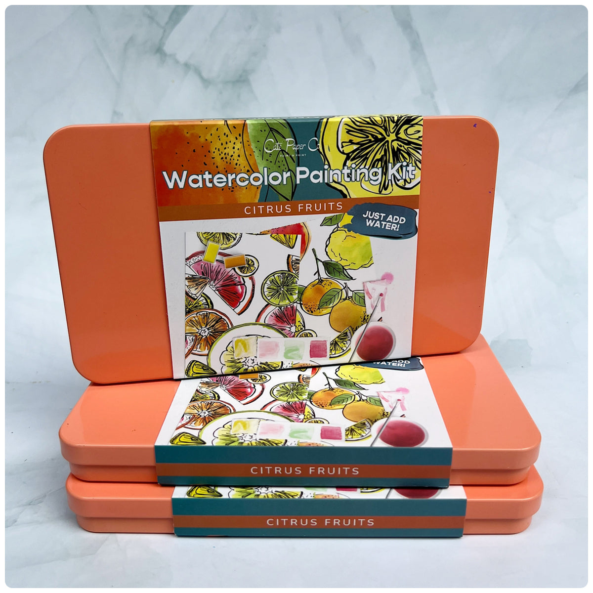 Citrus Watercolor Painting Kit