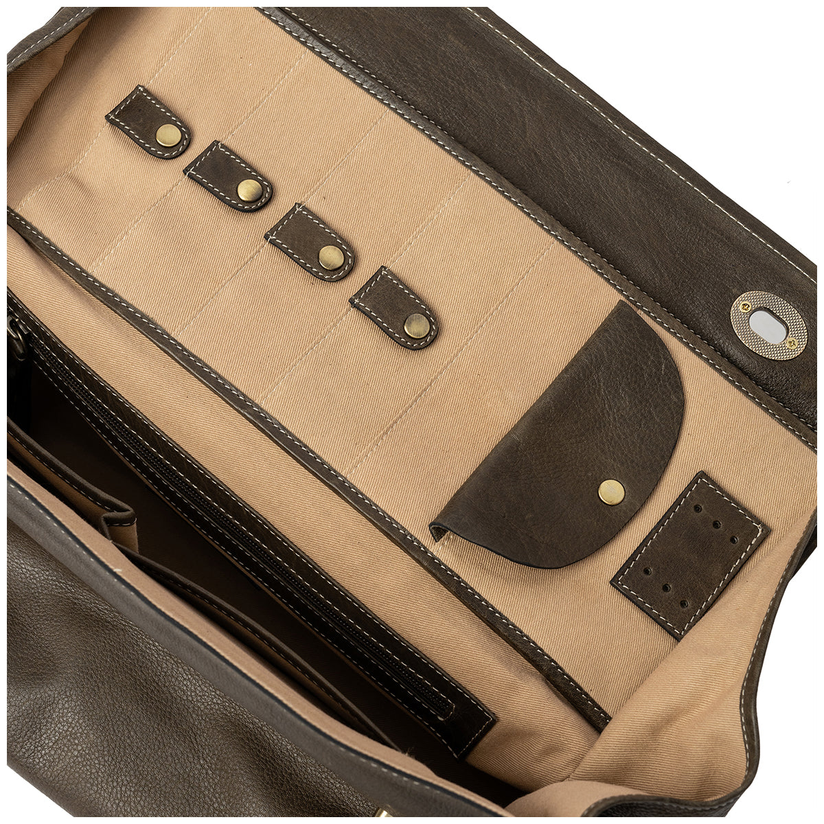 Project 73 Handle Knitting Case - Dark Green