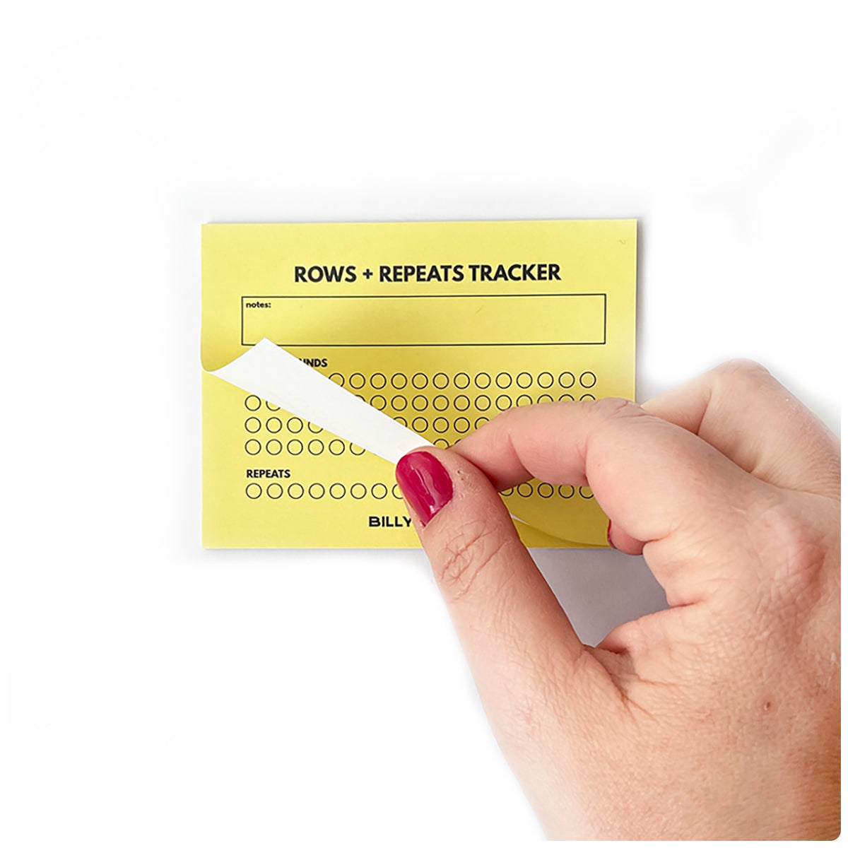 Rows + Repeats Tracker Knitting Sticky Notes