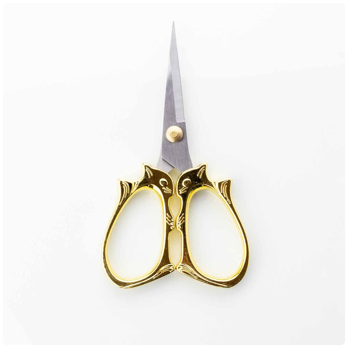 Golden Cat Embroidery Scissors