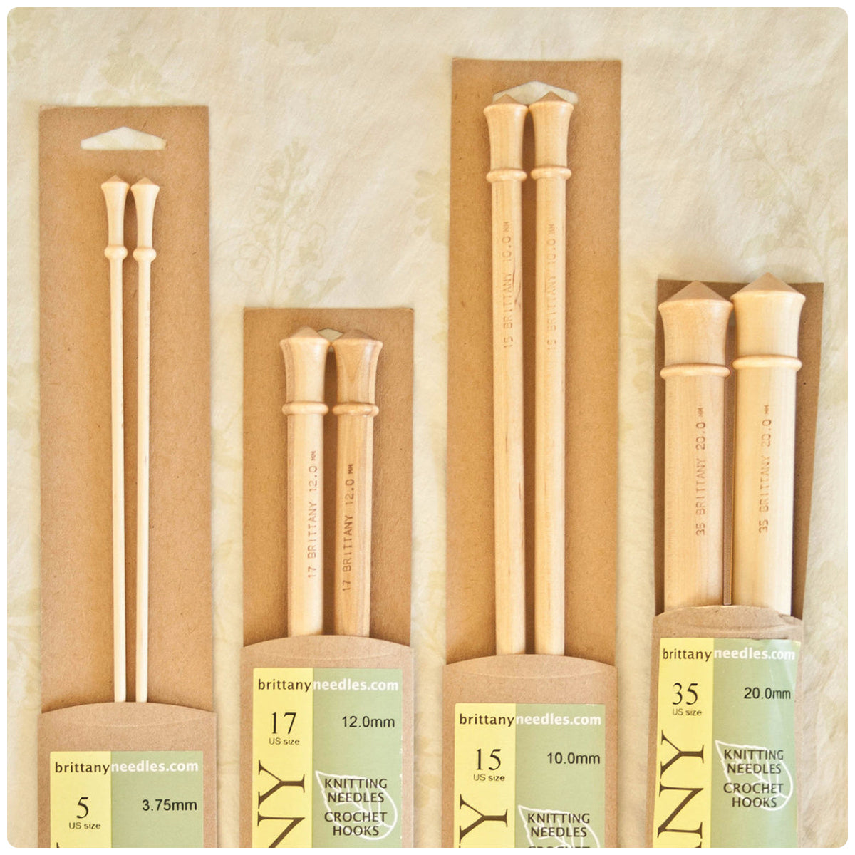 Birch 10” Straight Needles