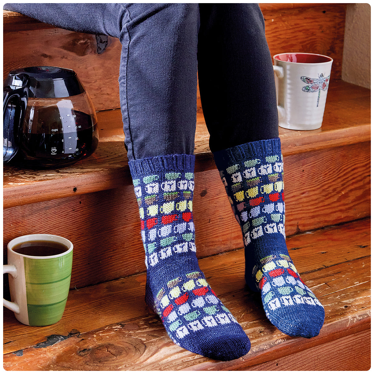 Coffee, Coffee, Coffee Sock Kits
