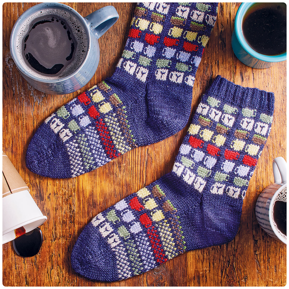 Coffee, Coffee, Coffee Sock Kits