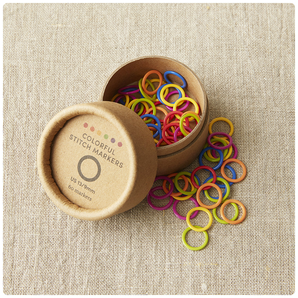 Colorful Ring Stitch Markers