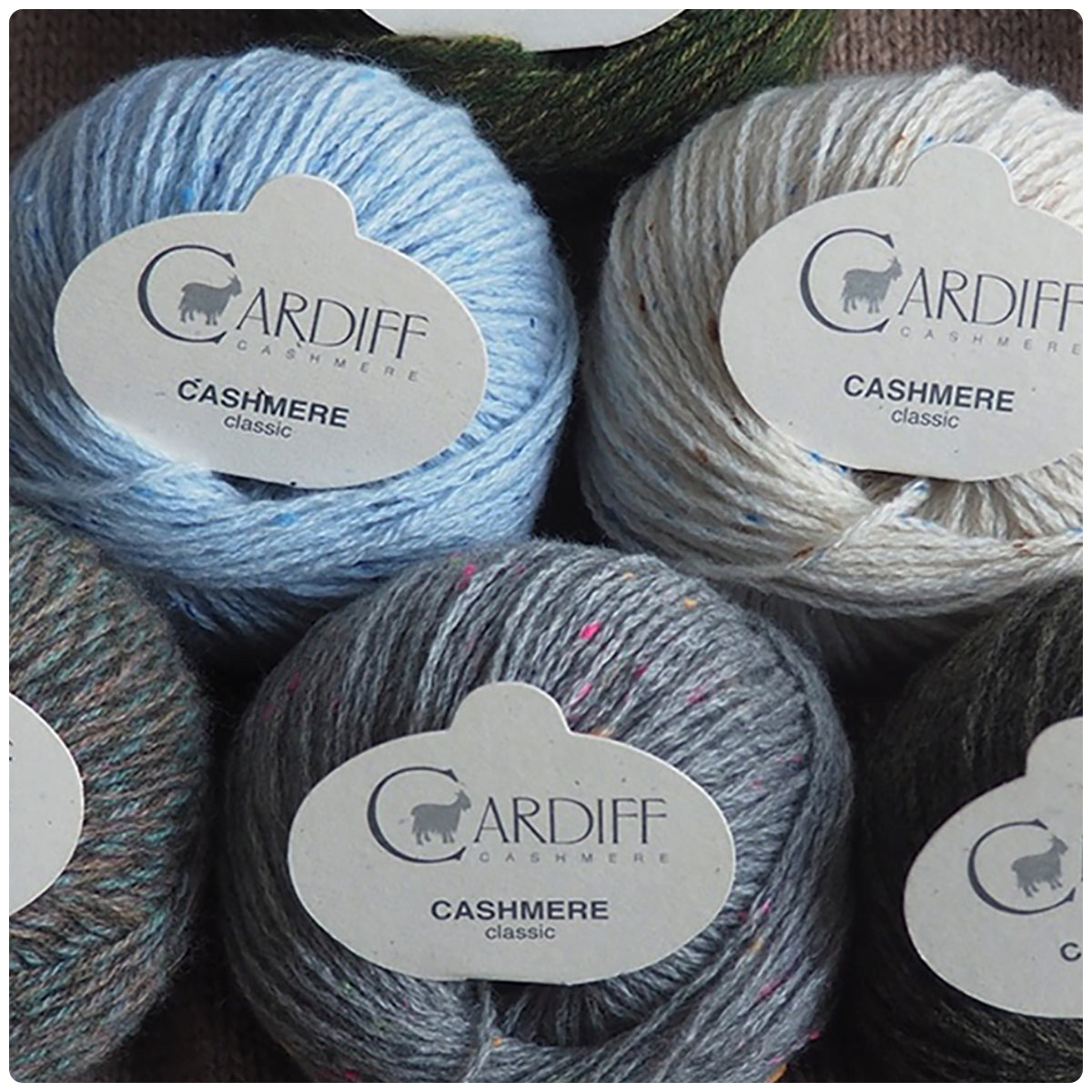 Cashmere Classic Tweed