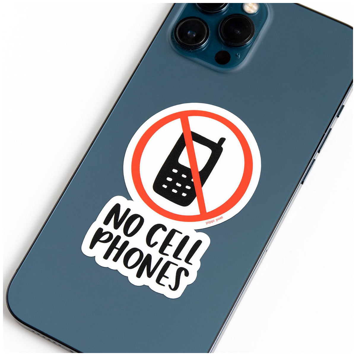 No Cell Phones Sticker
