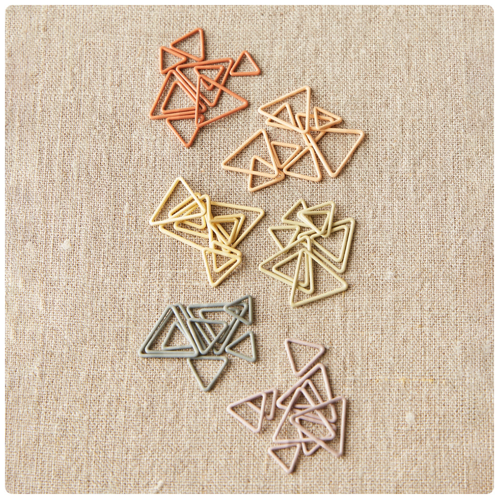 Earth Tones Triangle Stitch Markers
