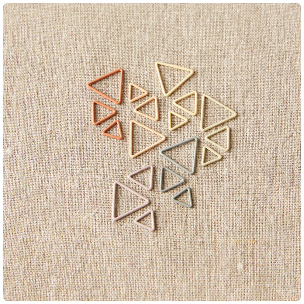 Earth Tones Triangle Stitch Markers