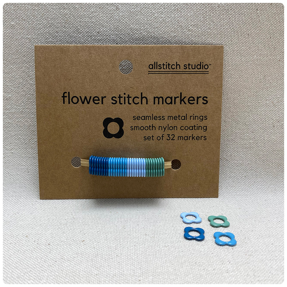 Small Flower Stitch Markers