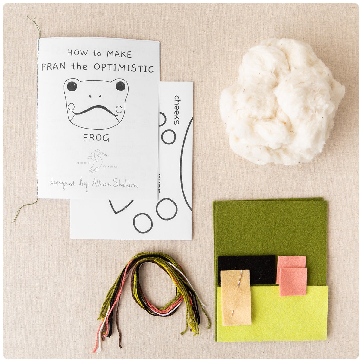 Fran the Optimistic Frog Craft Kit