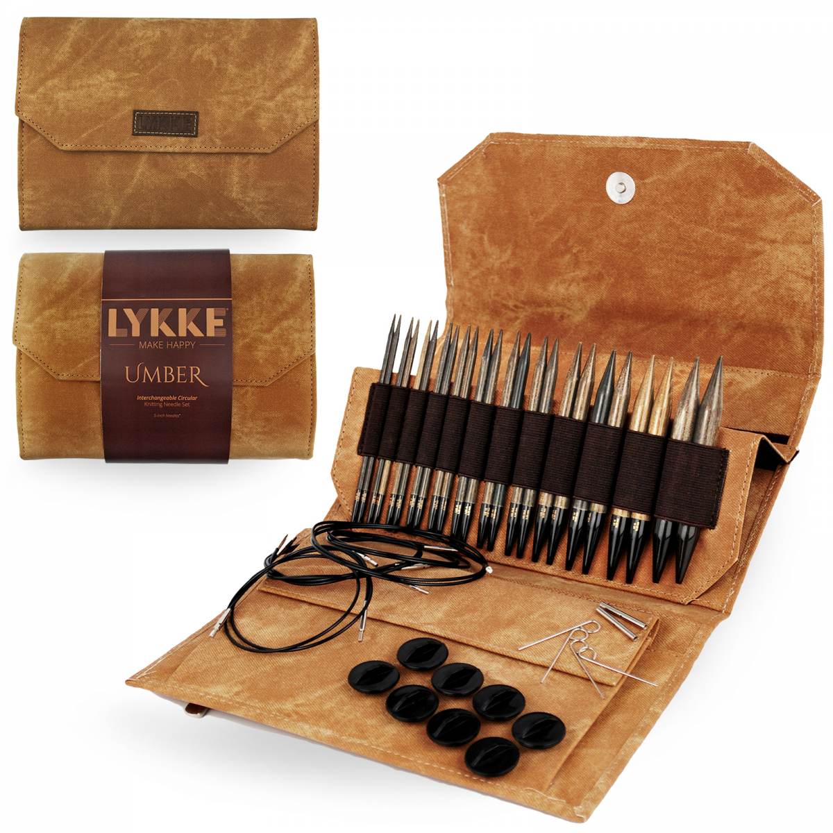 Umber Interchangeable Needle Sets