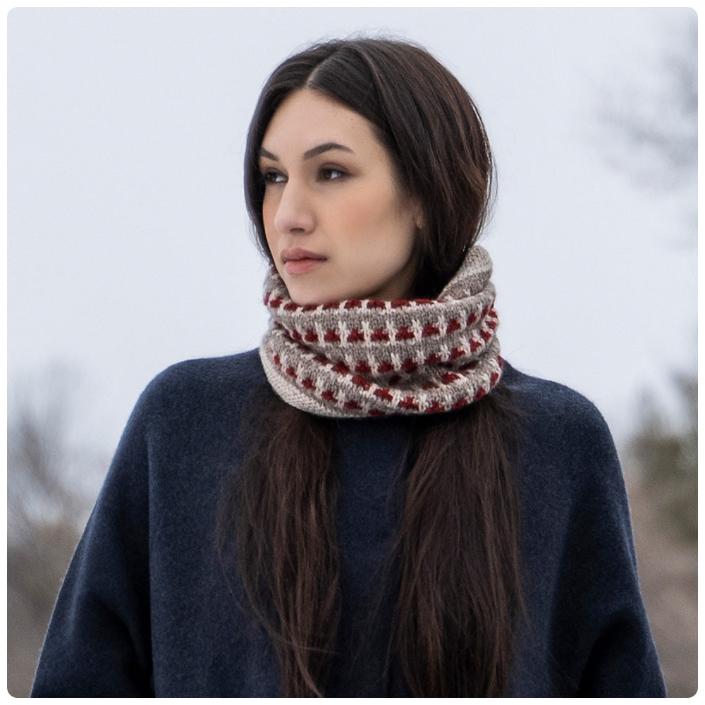Ishpeming Hat & Cowl Kit