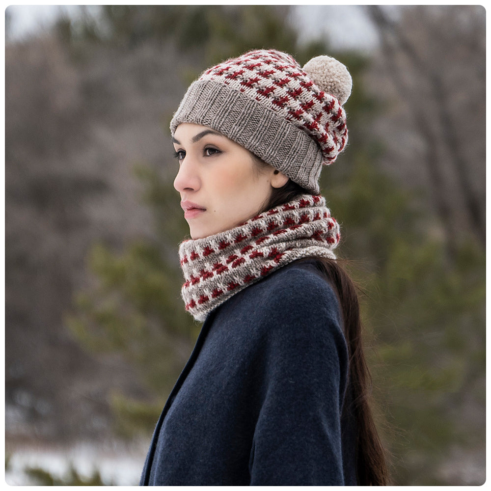 Ishpeming Hat & Cowl Kit