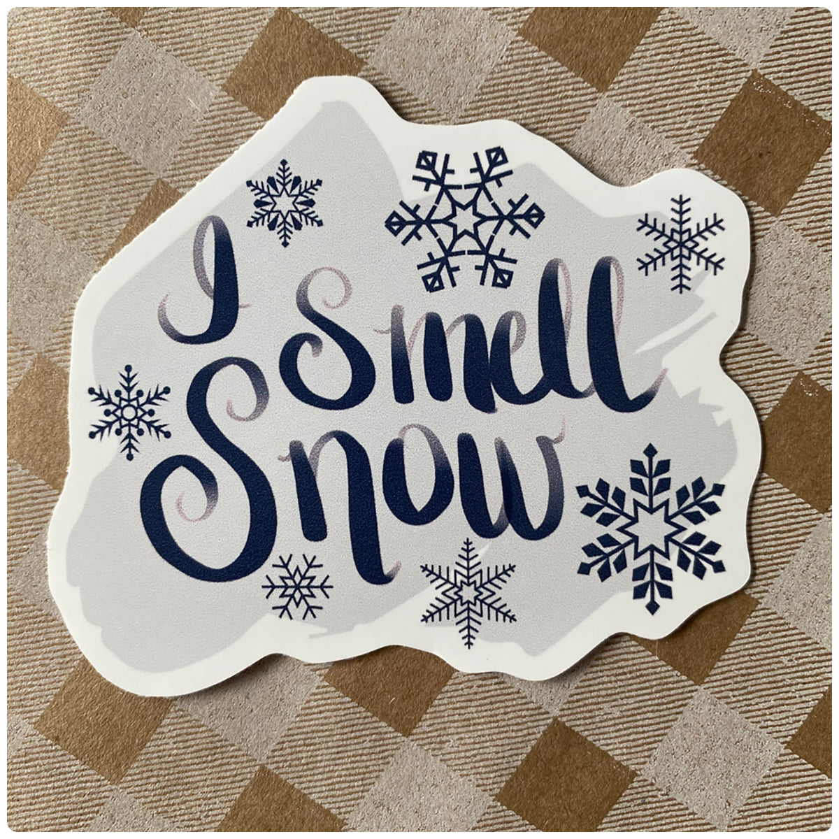 I Smell Snow Sticker