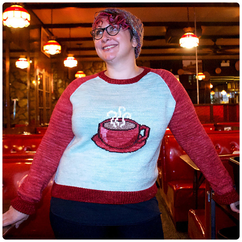 Jumbo Coffee Sweater Pattern