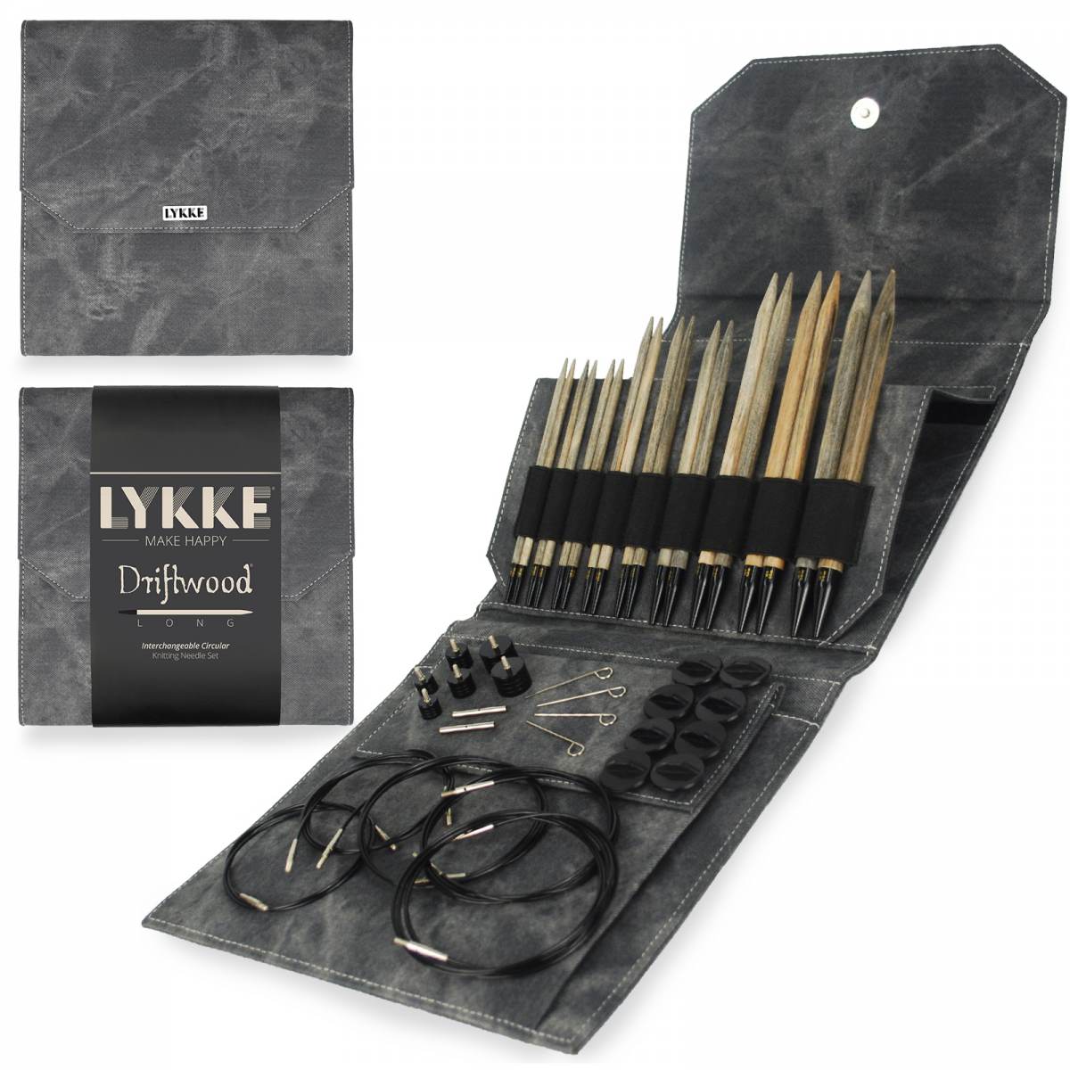 Driftwood Long Interchangeable Needle Set