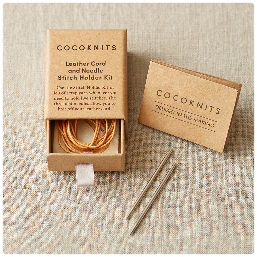 Leather Cord & Needle Stitch Holder Kit