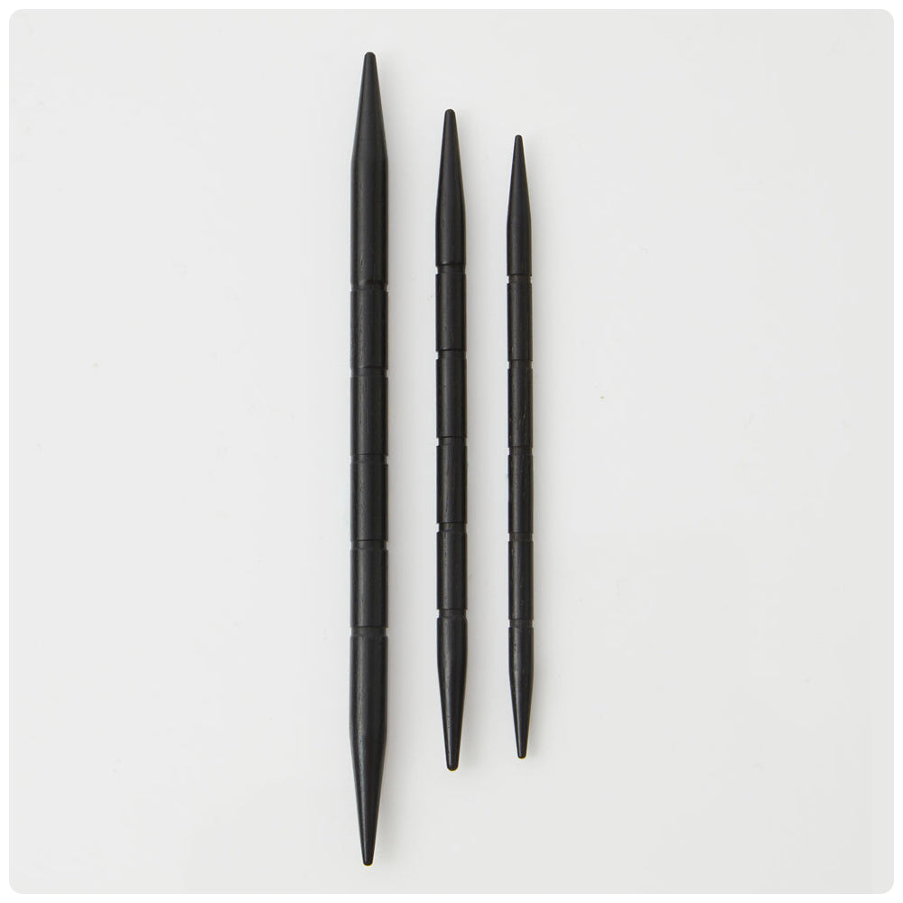 Ebony Cable Needle Set