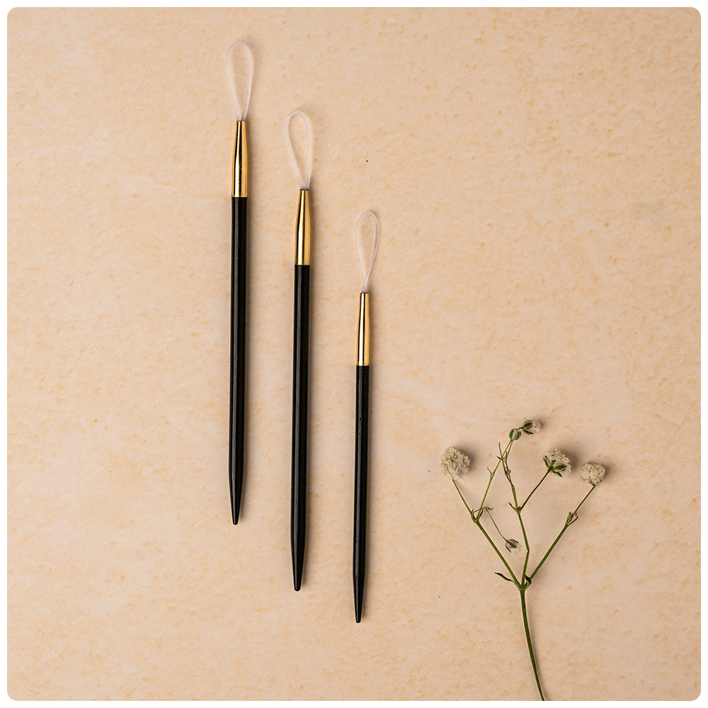 Ebony Finishing Needles
