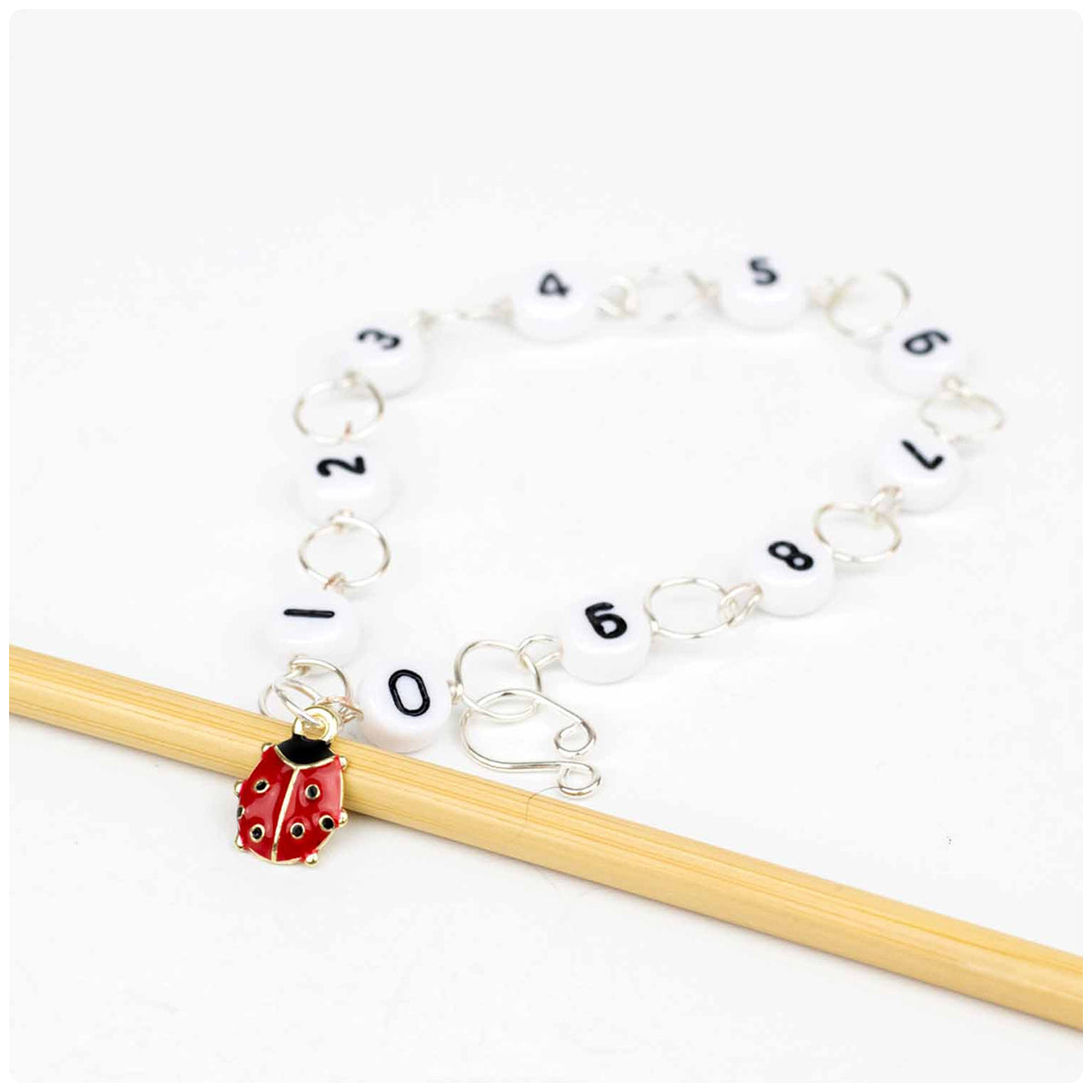 Ladybug Circle Chain Row Counter