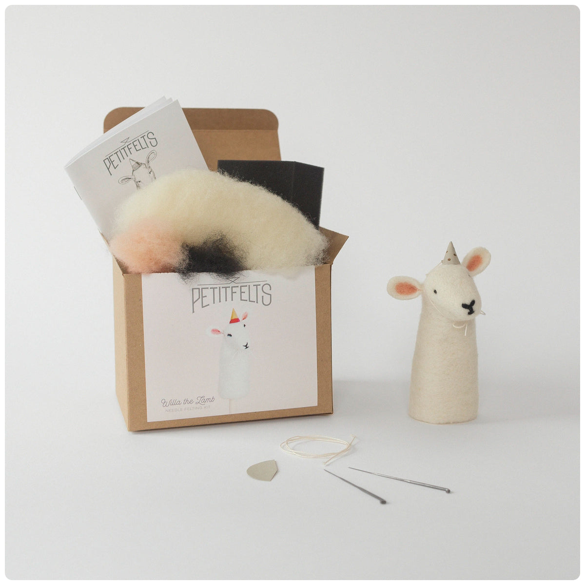 Lamb Needle Felting Kit