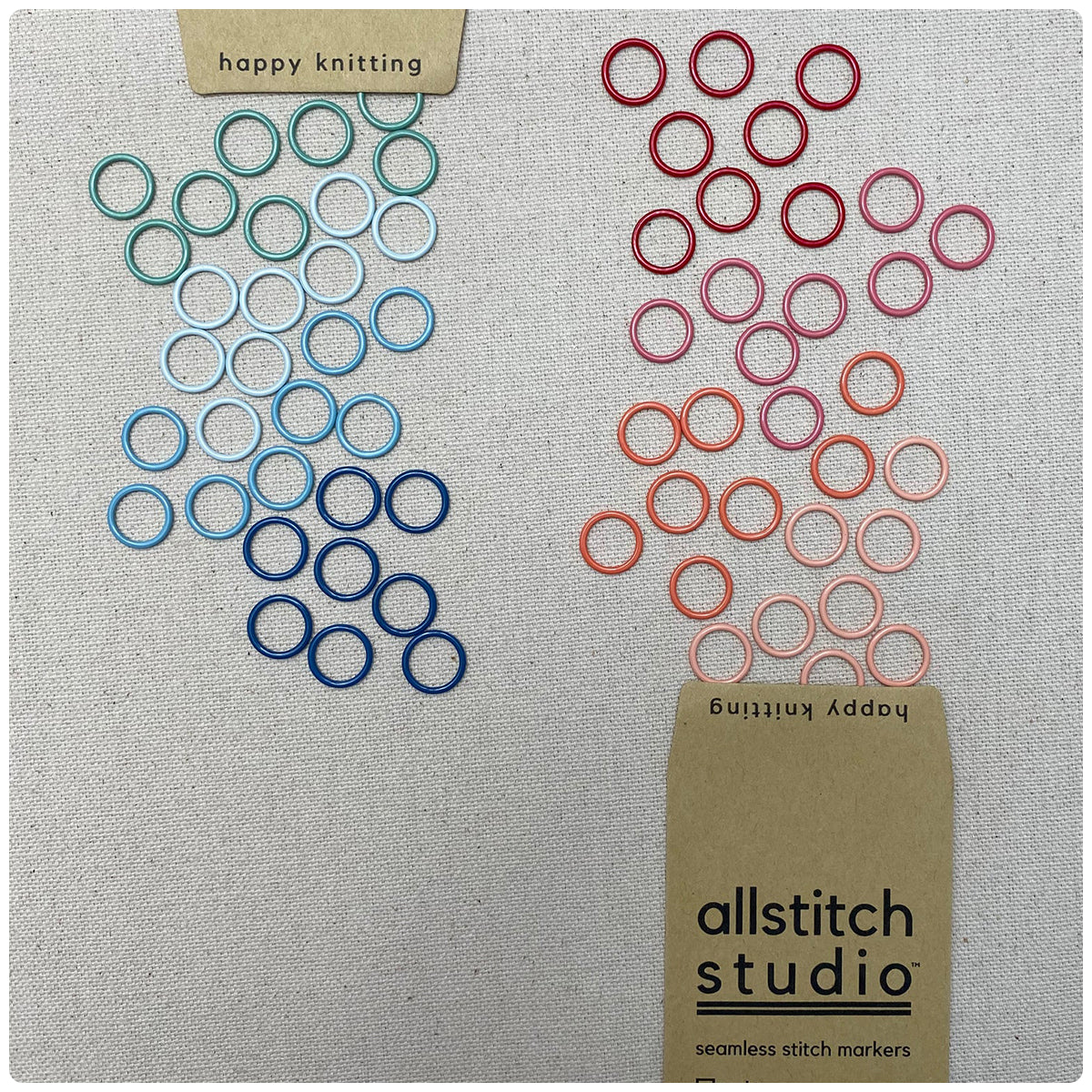 Seamless Ring Stitch Markers