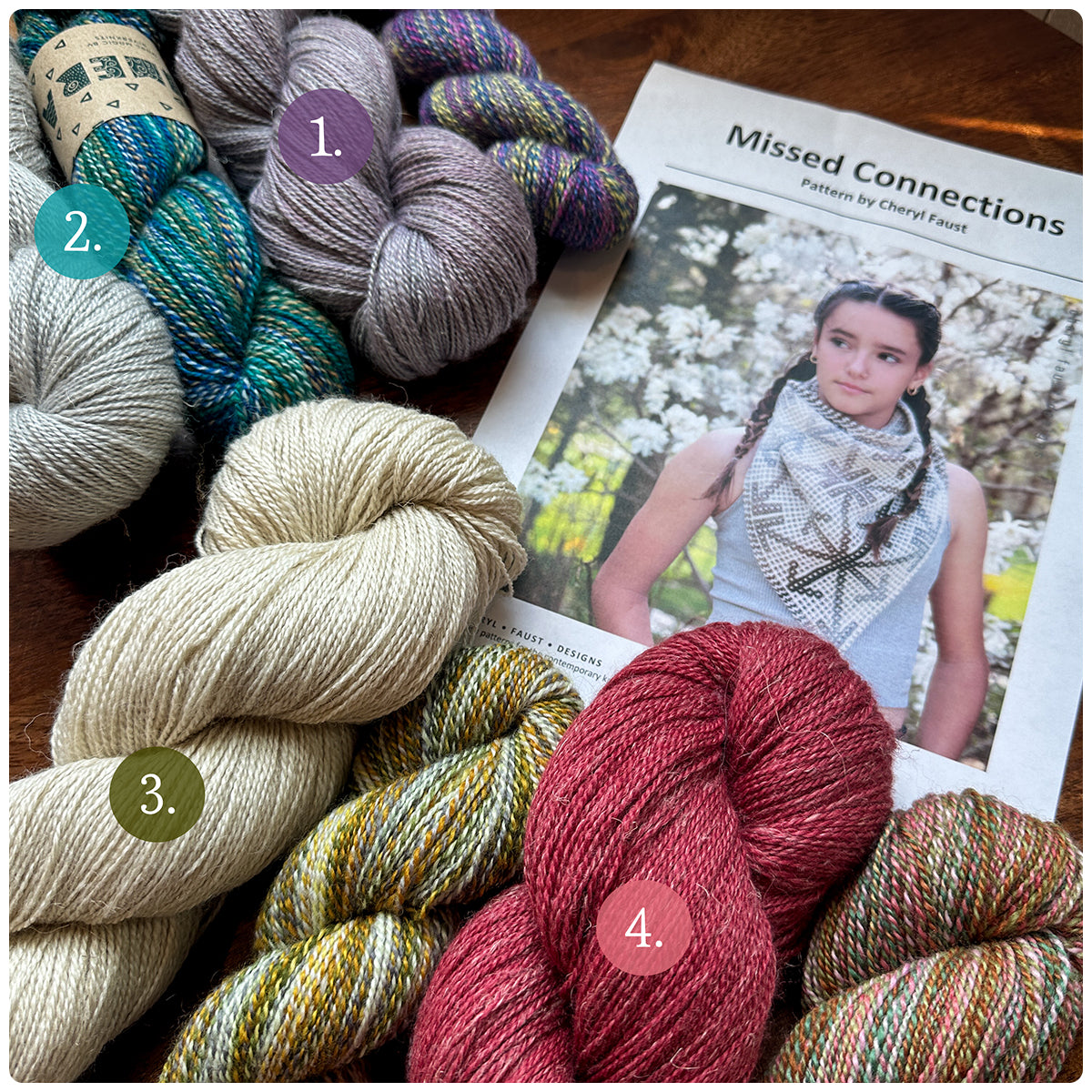 Missed Connections Shawl Kits