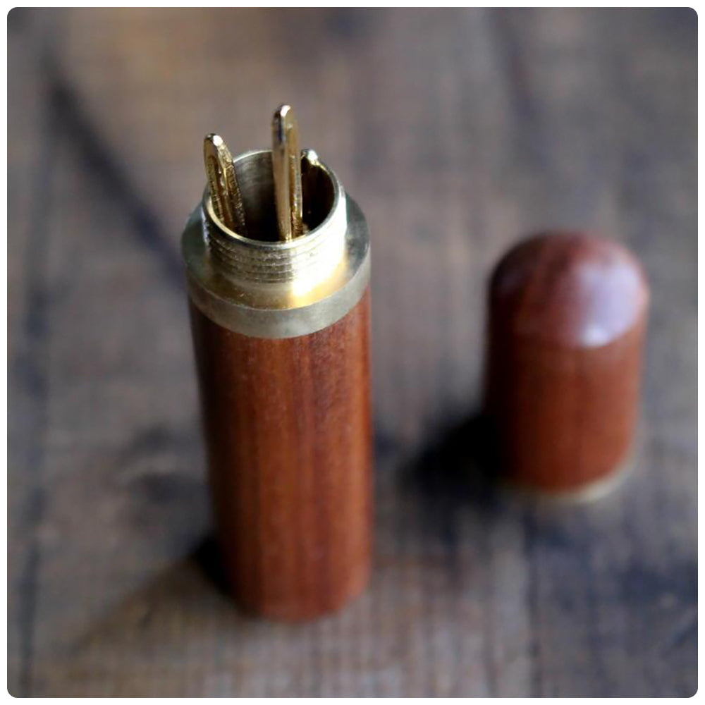 Wooden Tapestry Needle Case