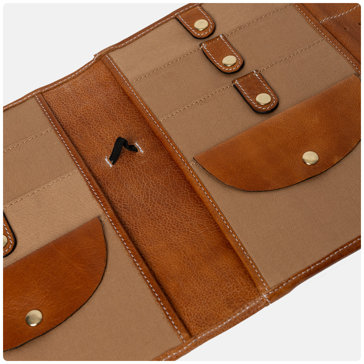 Project 14 Large Needle Case - Burned Tan