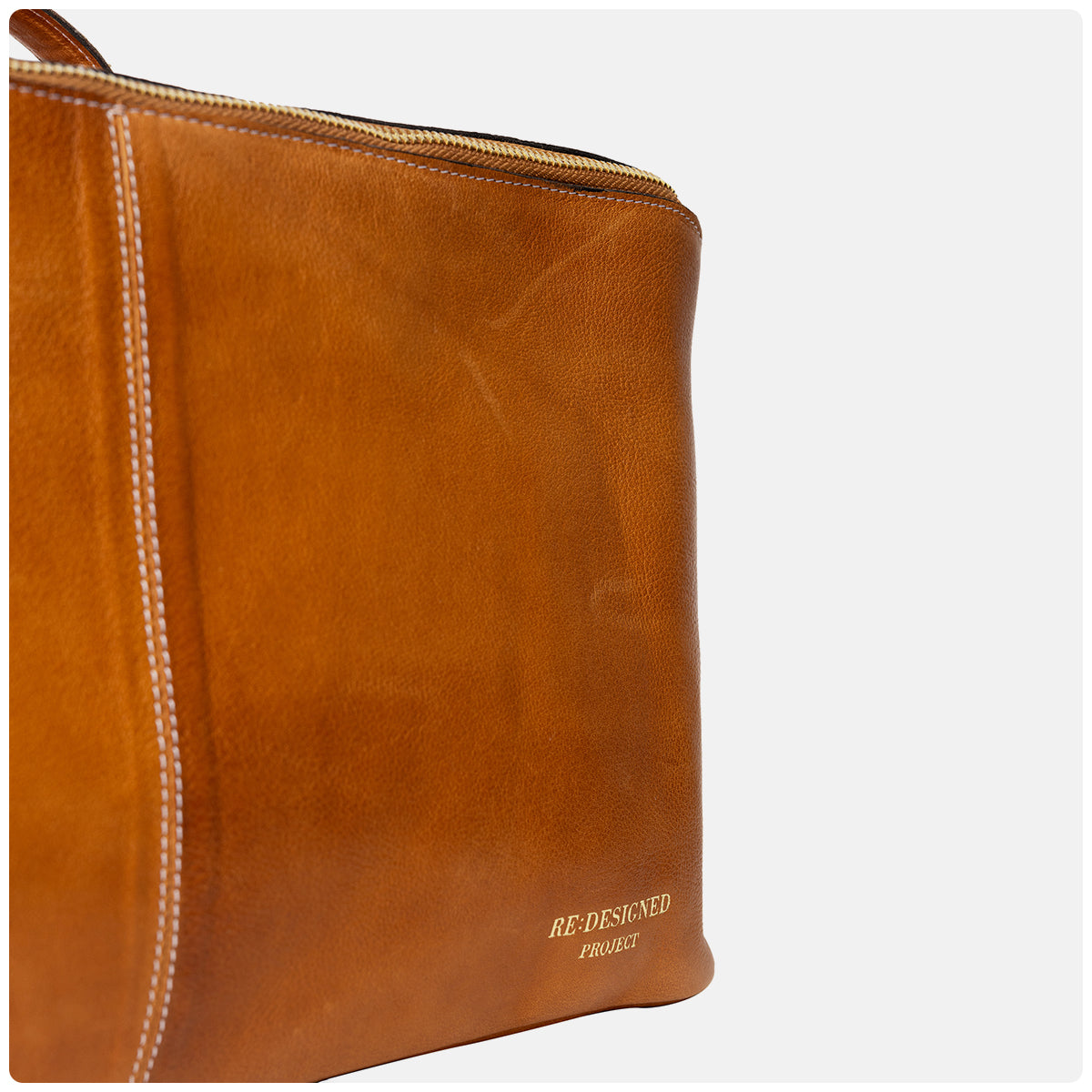 Project 40 Knitting Case - Burned Tan