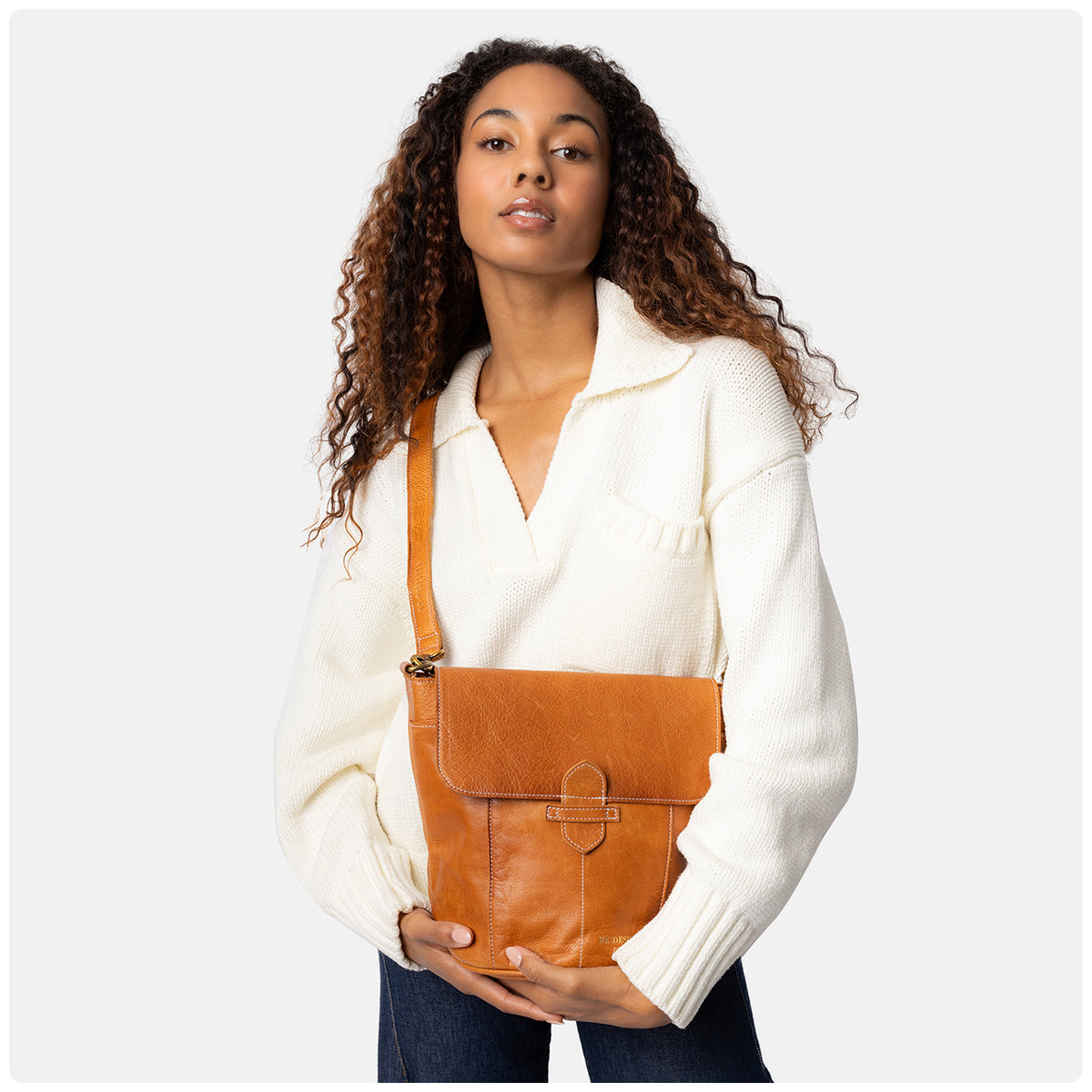 Project 58 Crossover Bag - Burned Tan