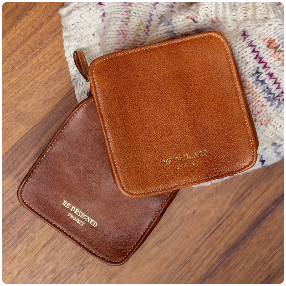 Project 83 Interchangeable Needle Case - Burned Tan