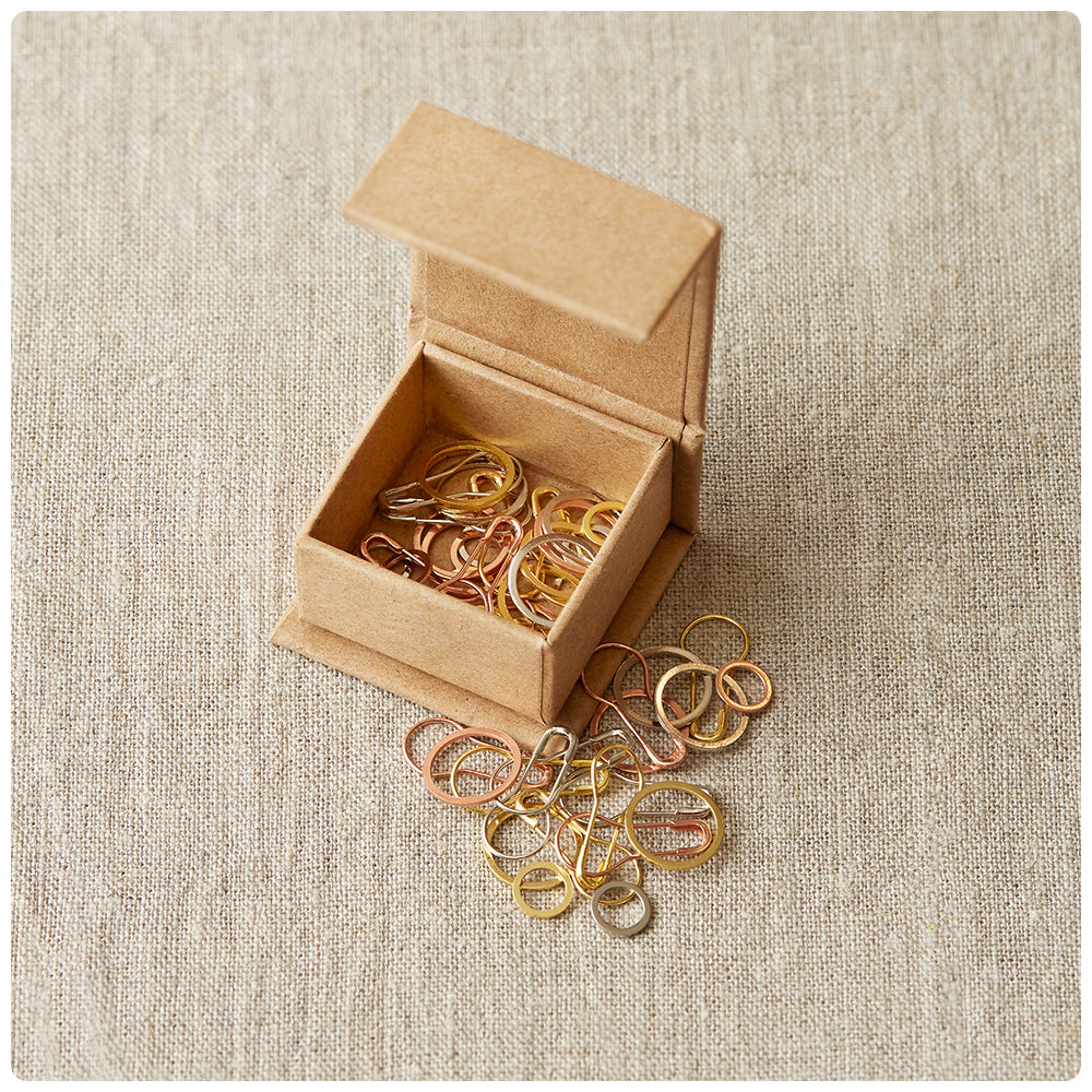 Precious Metal Stitch Markers