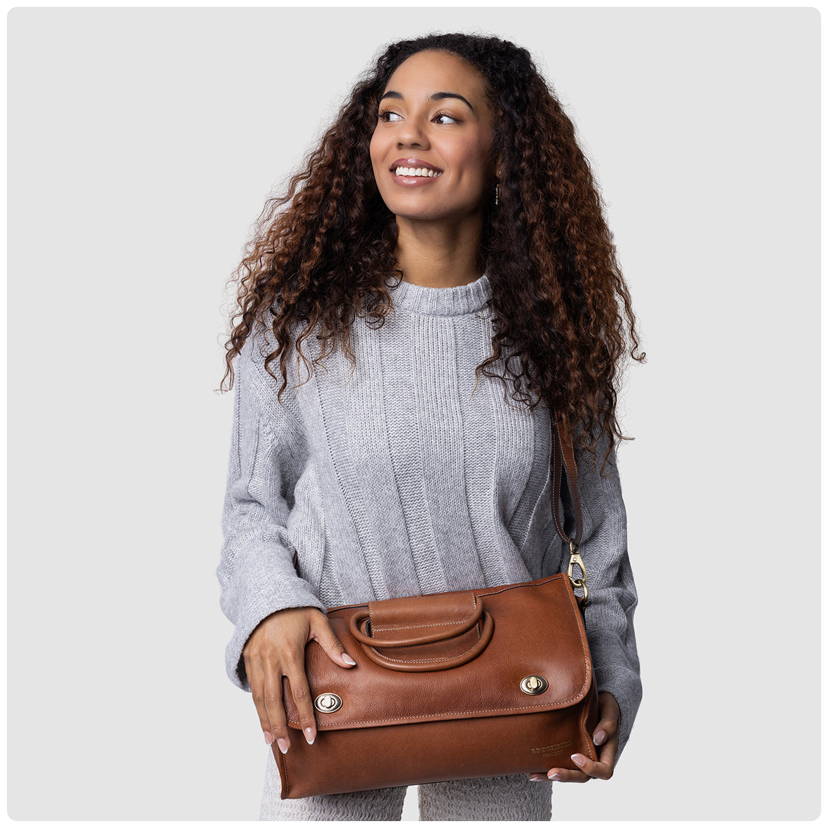 Project 73 Handle Knitting Case - Walnut