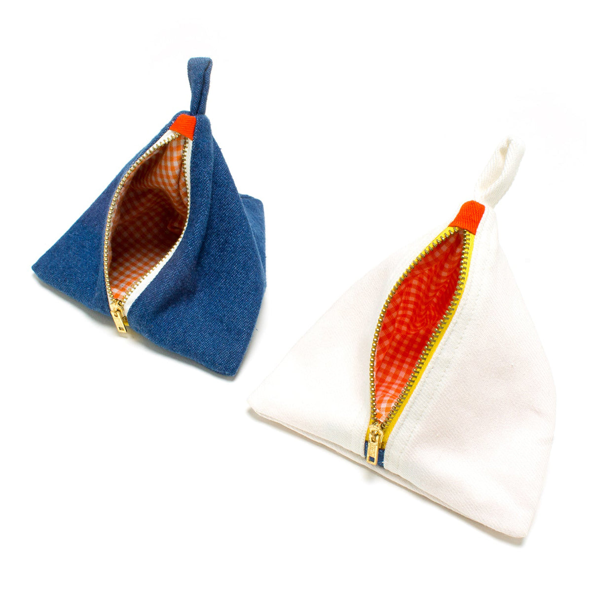 Cotton Twill Pyramid Pouch