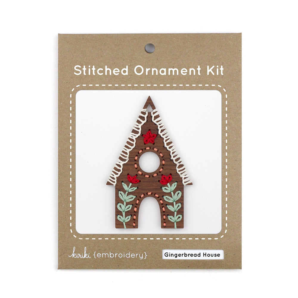 Walnut Stitched Ornament Kits