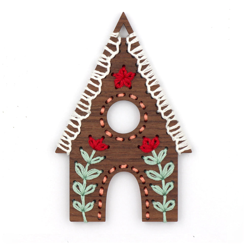 Walnut Stitched Ornament Kits