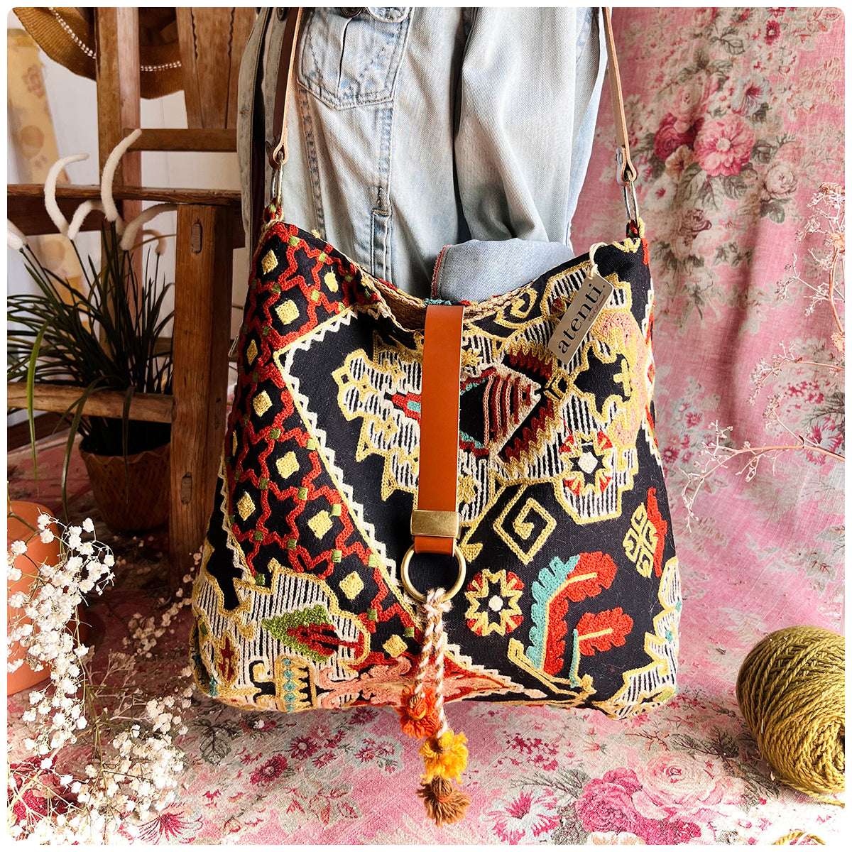 Sew Crewel Soft Tote