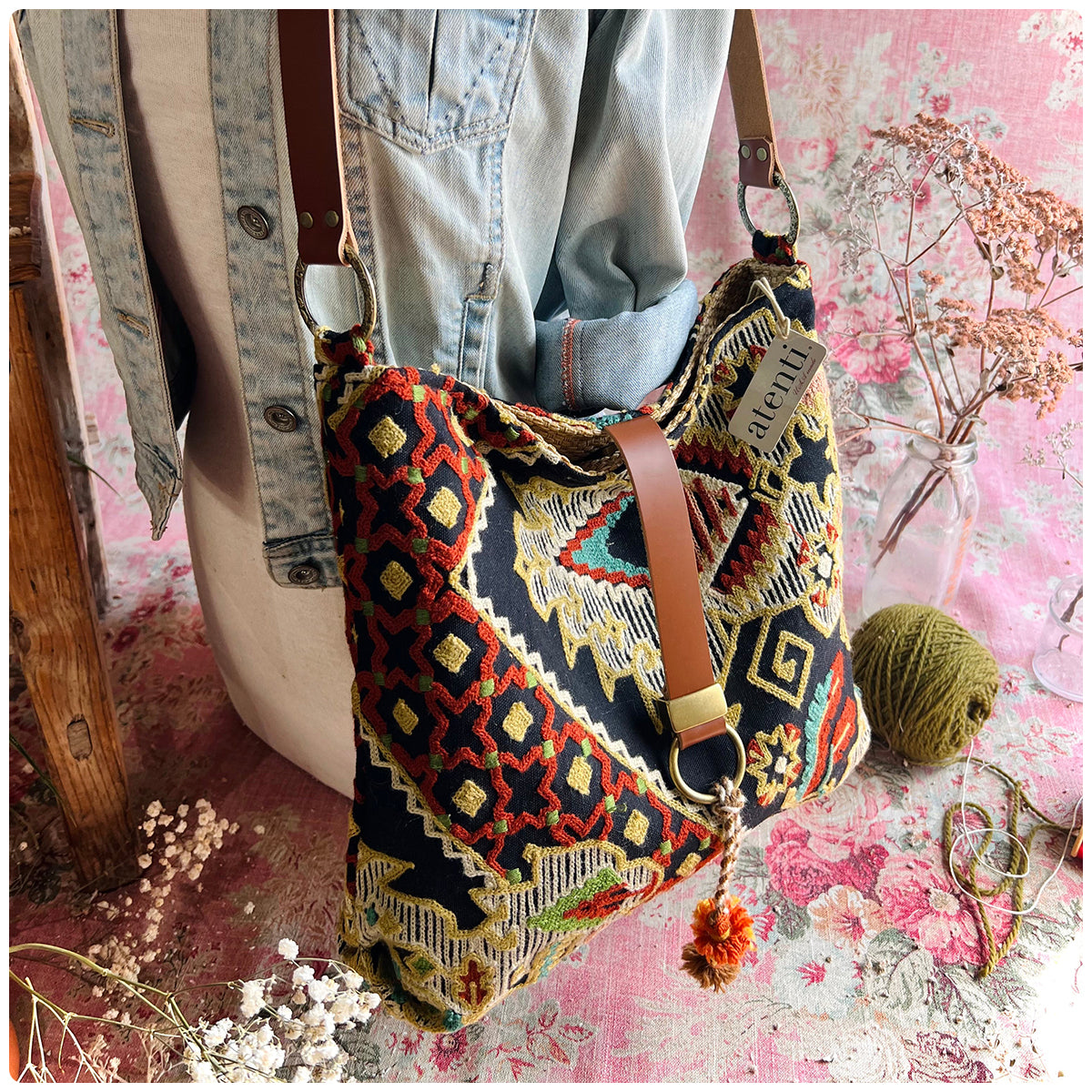 Sew Crewel Soft Tote