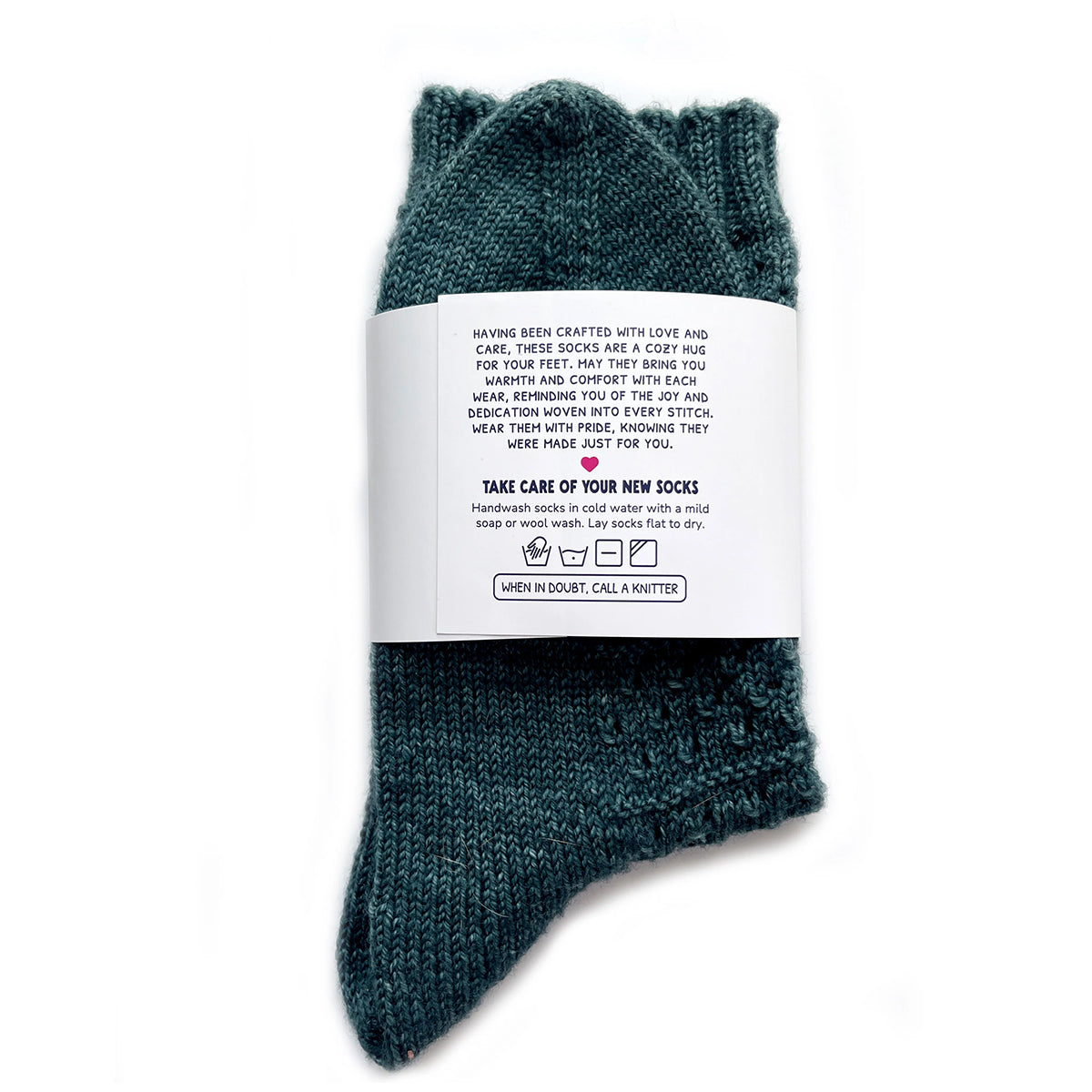Sock Gift Labels for Handknit Socks