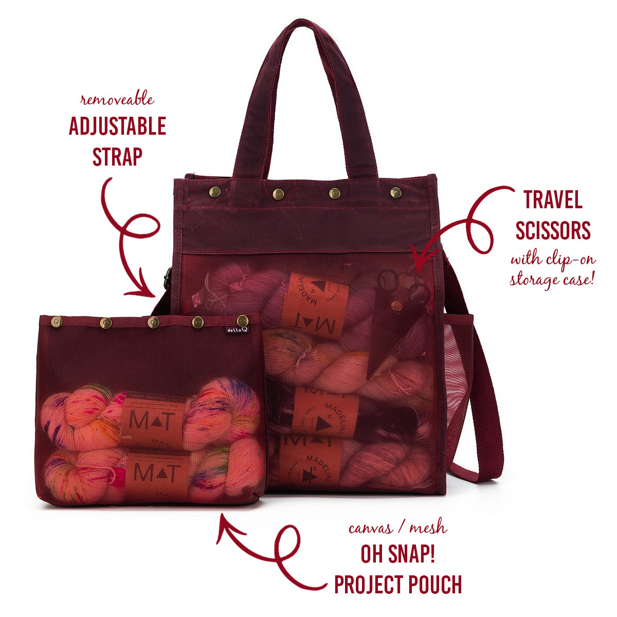 Maker’s Tall Mesh Tote