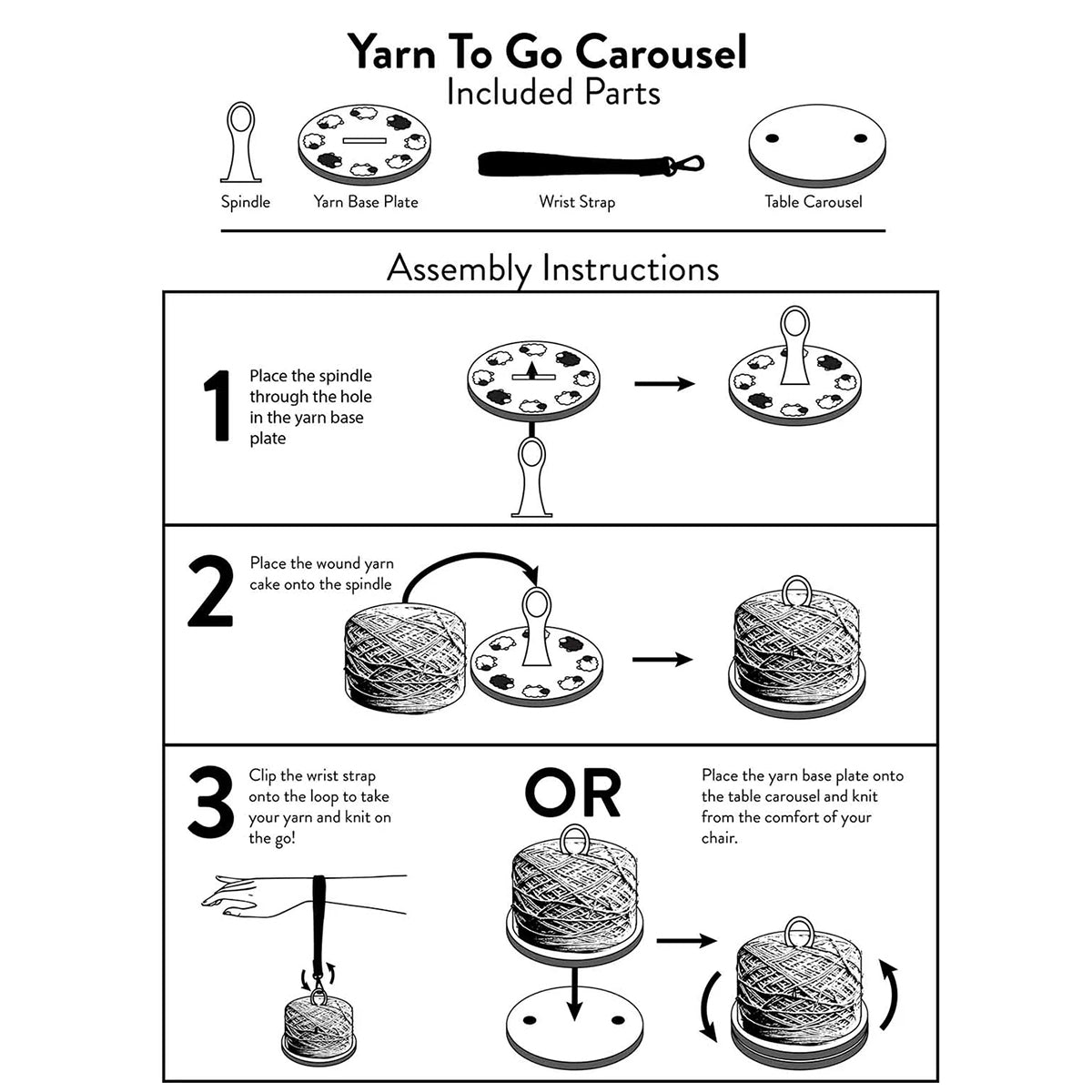 Yarn To Go Carousel