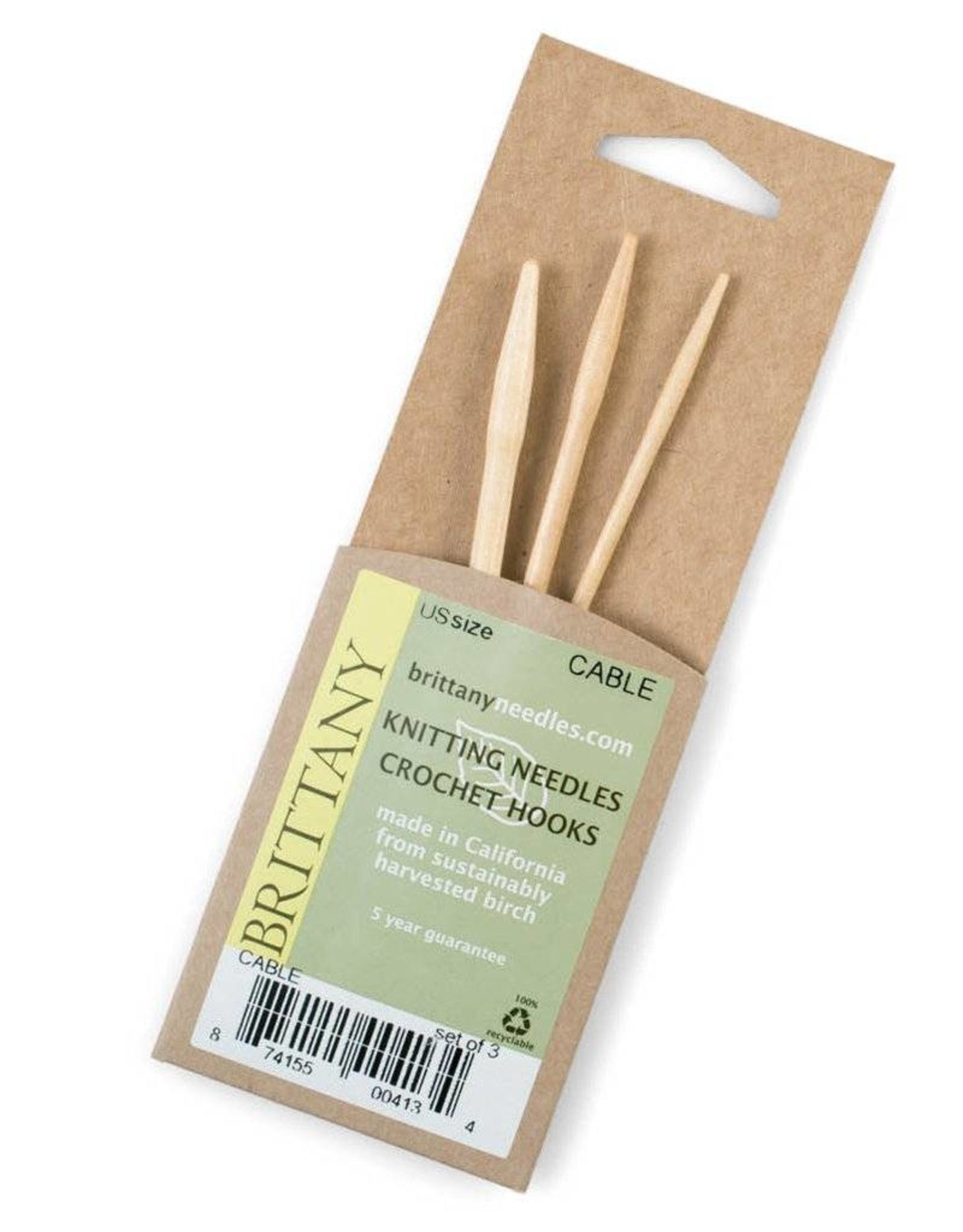 Birch Cable Needle Set
