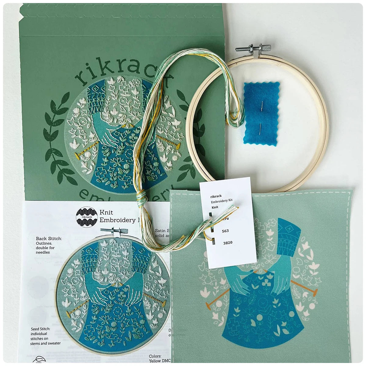 Knit Embroidery Kit