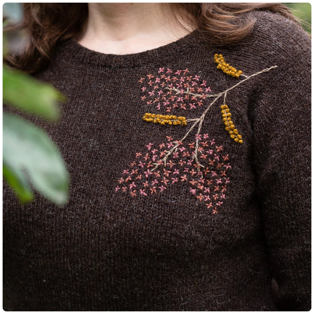 Embroidery on Knits by Judit Gummlich