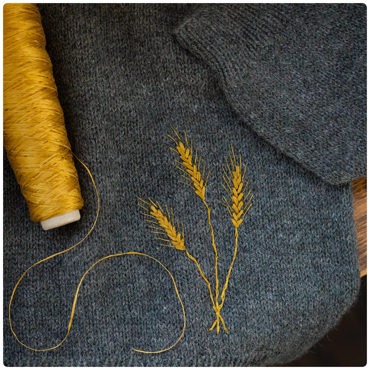 Embroidery on Knits by Judit Gummlich