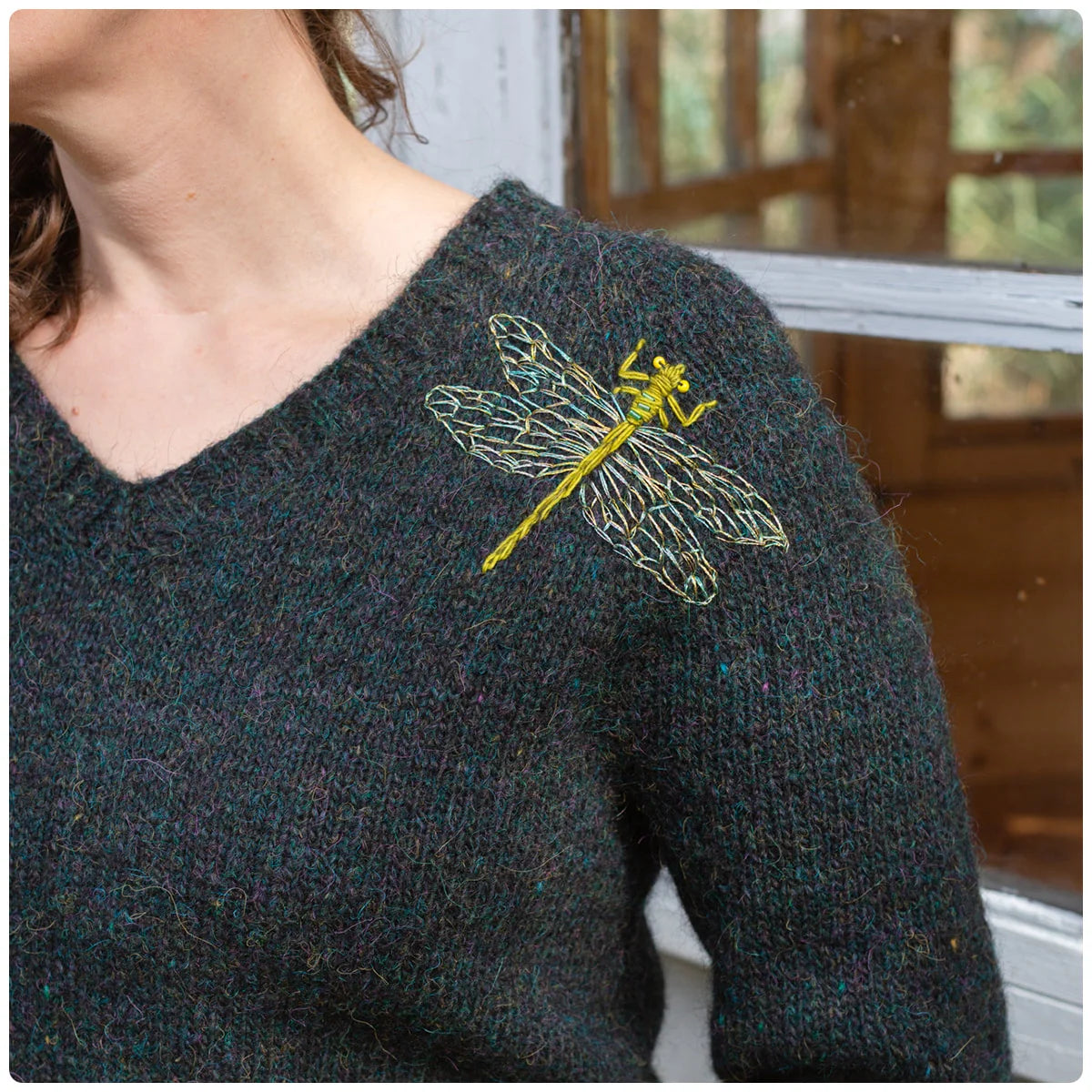 Embroidery on Knits by Judit Gummlich