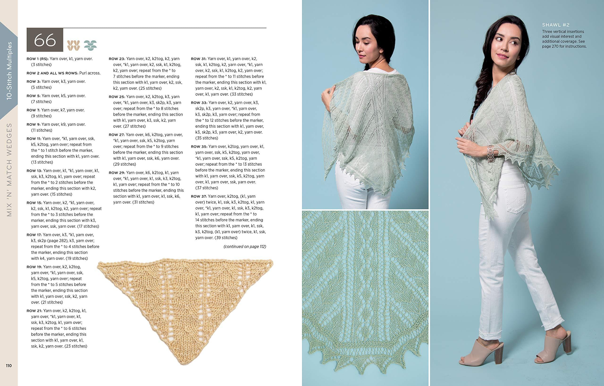 Knitting Modular Shawls, Wraps, and Stoles: An Easy, Innovative Technique for Creating Custom Designs, with 185 Stitch Patterns