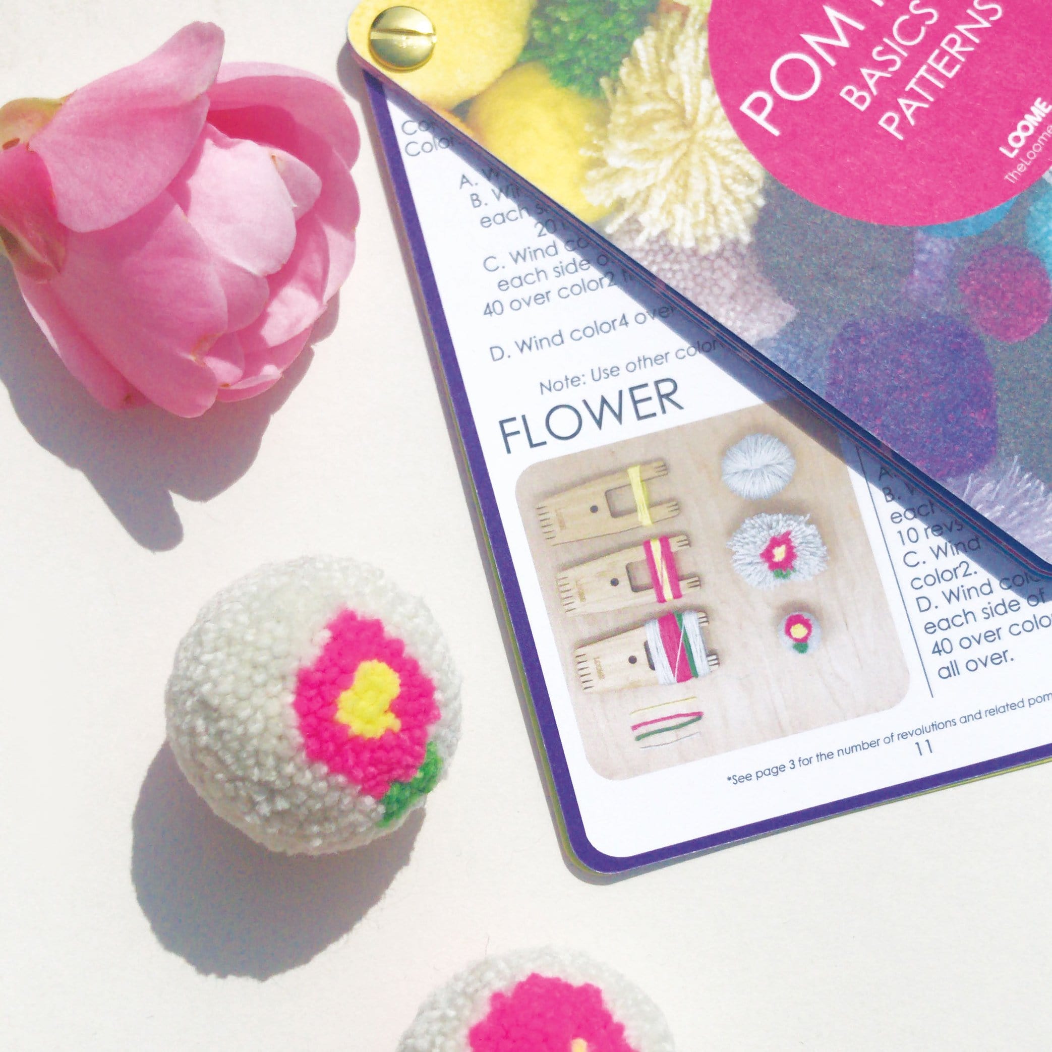Pom Pom Basics & Patterns Reference
