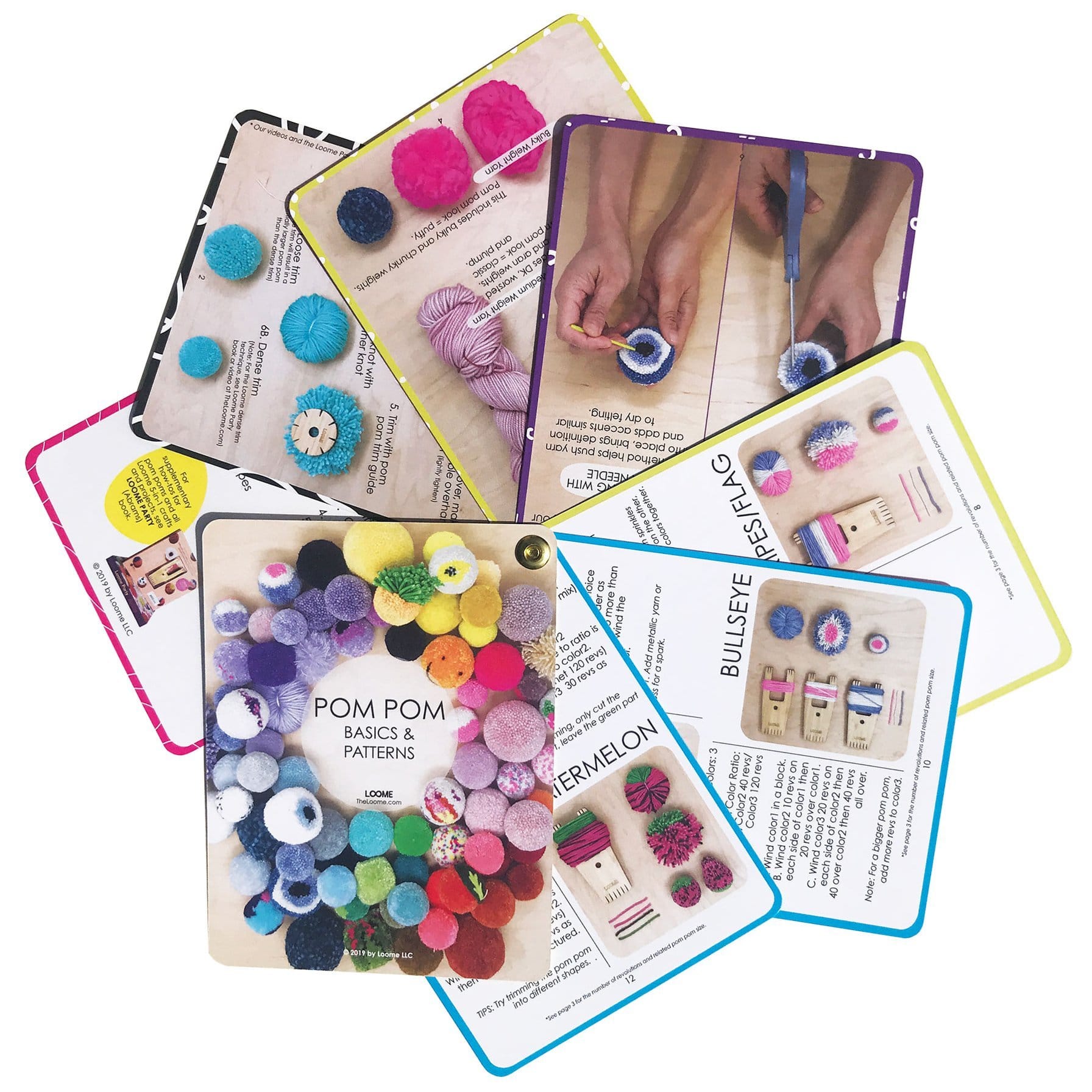 Pom Pom Basics & Patterns Reference